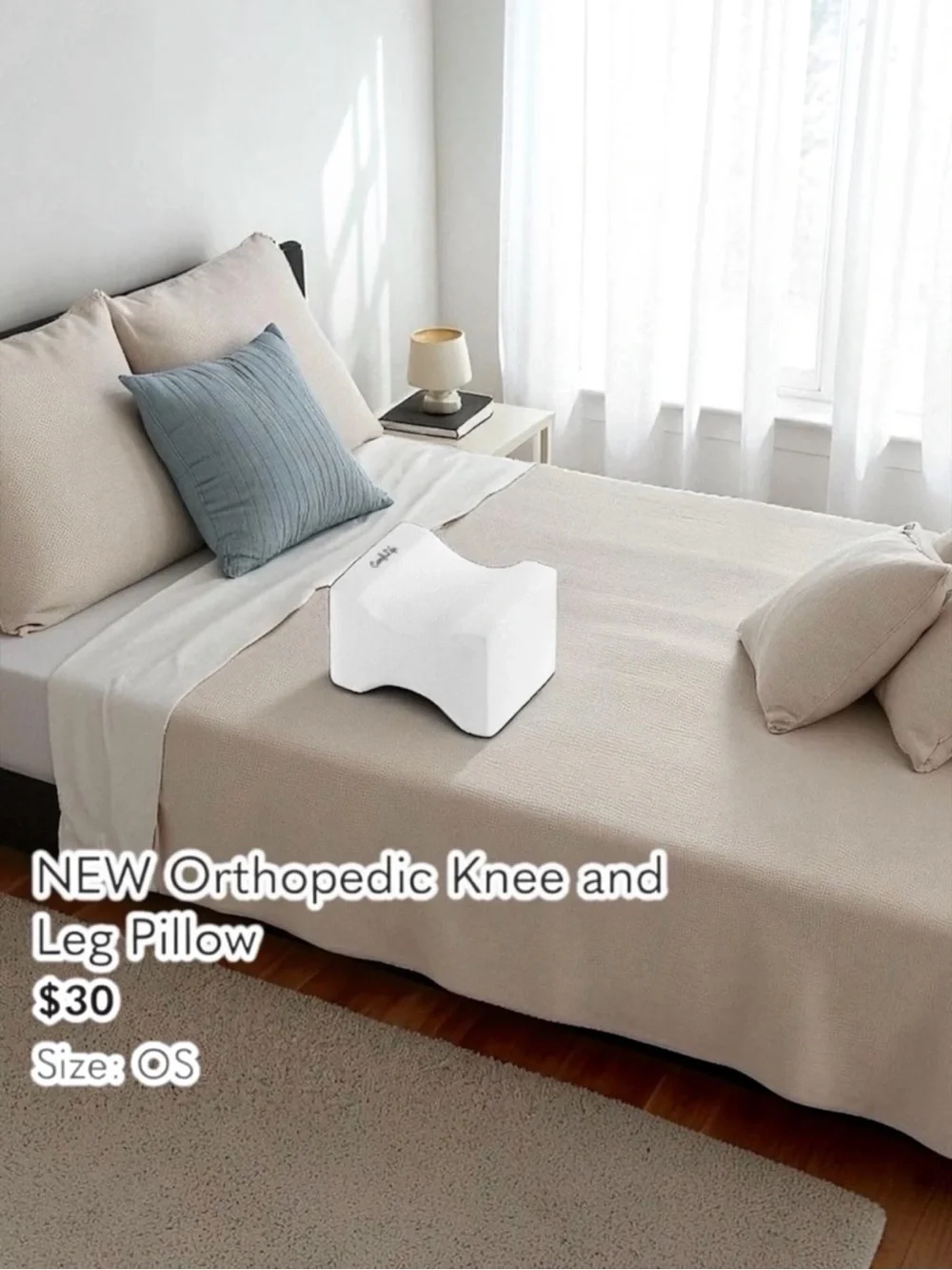 ComfiLife - NEW Orthopedic Knee and Leg Pillow! Great for Side Sleepers!